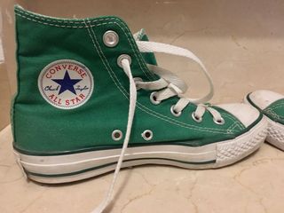 Converse verdes de segunda mano en WALLAPOP