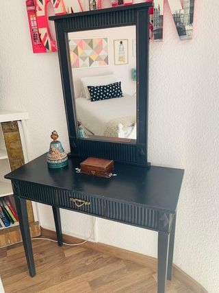 tocador estilo vintage de 8 focos con taburete en Álvaro Obregón, Ciudad de  México por $5000 | Segundamano.mx
