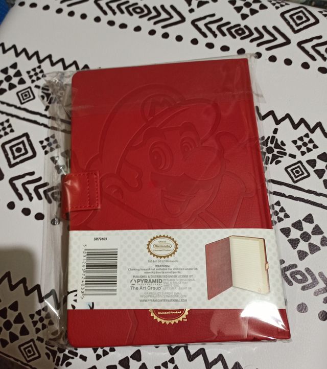 Libreta Oficial Super Mario