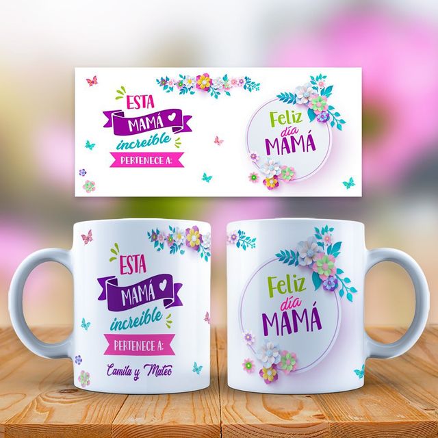 Taza día de la madre mamá varios (Ver fotos)