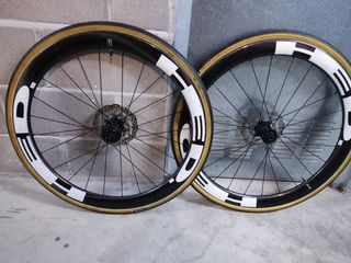 Ruedas hed stinger tubular perfil 50 disco de segunda mano por 450 EUR en  Vilafranca del Penedès en WALLAPOP