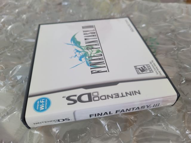 Final Fantasy III 3 Nintendo DS Completo NTSC USA