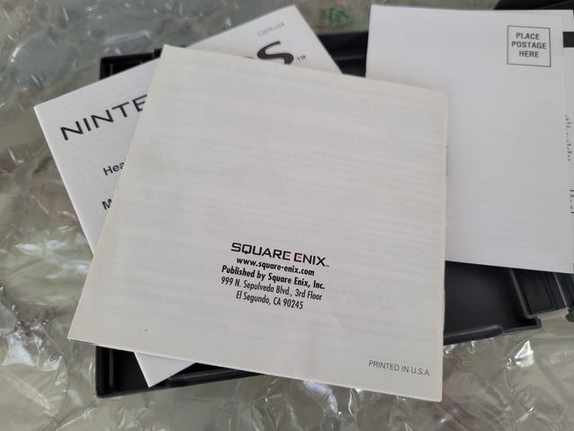 Final Fantasy III 3 Nintendo DS Completo NTSC USA