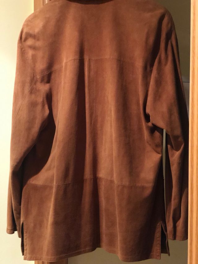 Giacca in pregiato camoscio