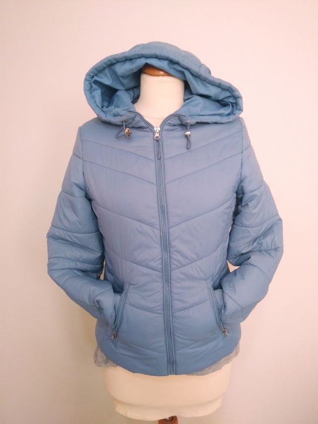 Anorak puffy azul Francia S 36