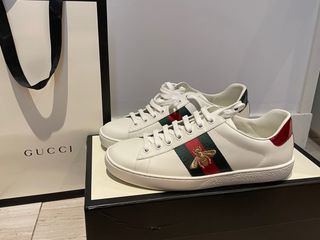 Zapatillas gucci ace abeja originales nuevos de segunda mano por 255 EUR en  Valencia en WALLAPOP