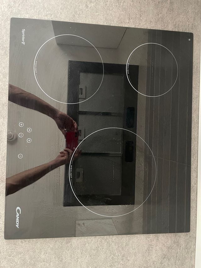 Horno y placa vitrocerámica Candy Sprinter de segunda mano por 110 EUR ...
