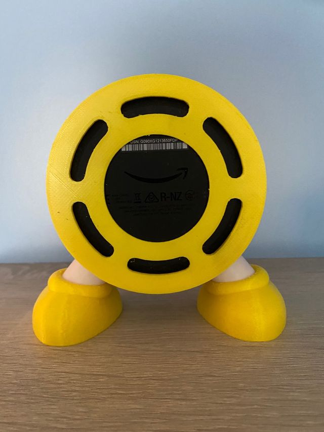 Soporte Alexa con escudo Villarreal cf