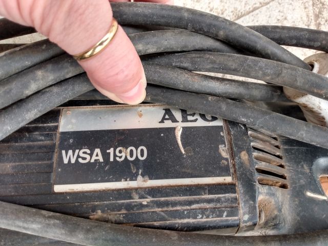 Radial Amoladora AEG WSA 1900