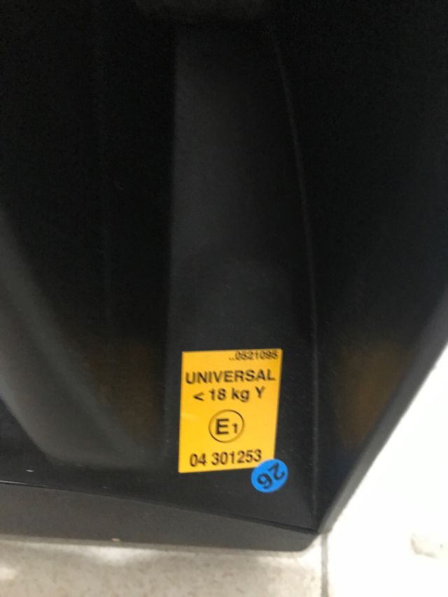 Silla de coche hasta 13kg a favor