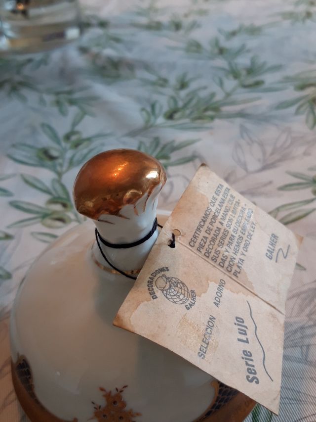 Jarrón Galher porcelana serie lujo