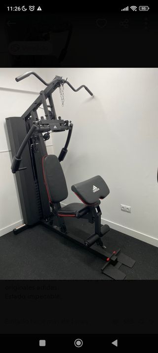 Multiestacion ADIDAS HOME GYM de segunda mano por 500 EUR en Premià de Mar  en WALLAPOP