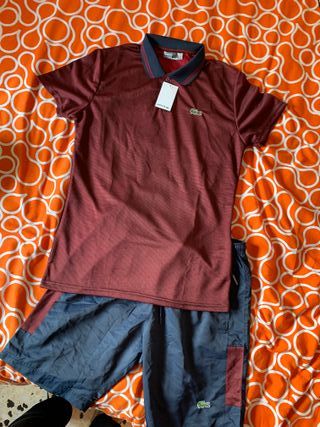 Conjunto lacoste de verano de segunda mano por 40 EUR en Canovelles en  WALLAPOP