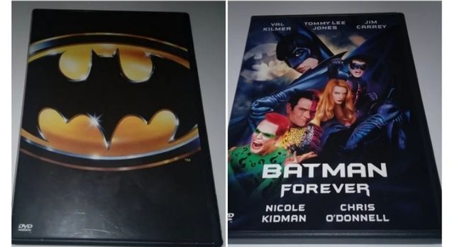 Lote 2DVD/"Batman" y "Batman Forever"