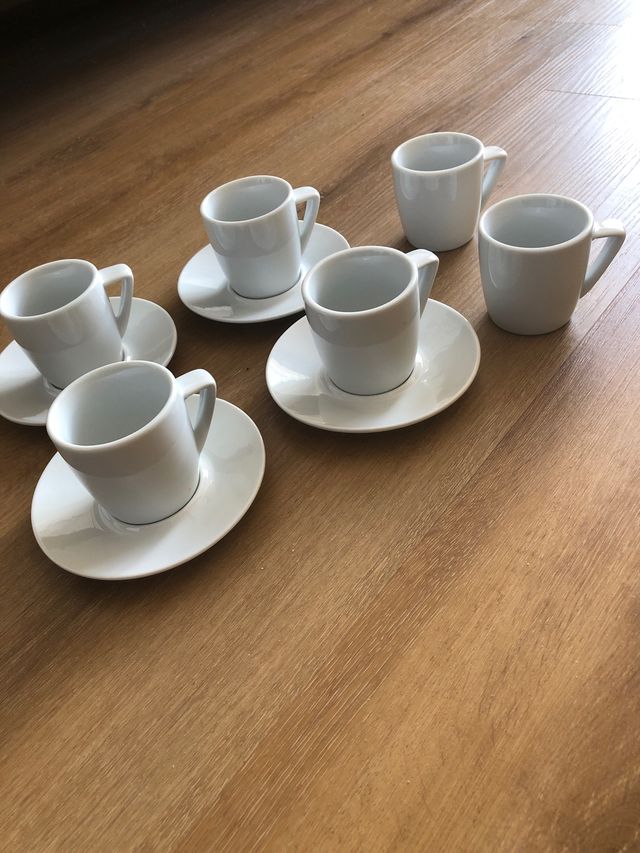 Juego pocillos café x 4