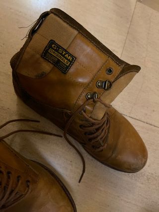 Botines G-star hombre talla 40 de segunda mano por 10 EUR en Valdemoro en  WALLAPOP