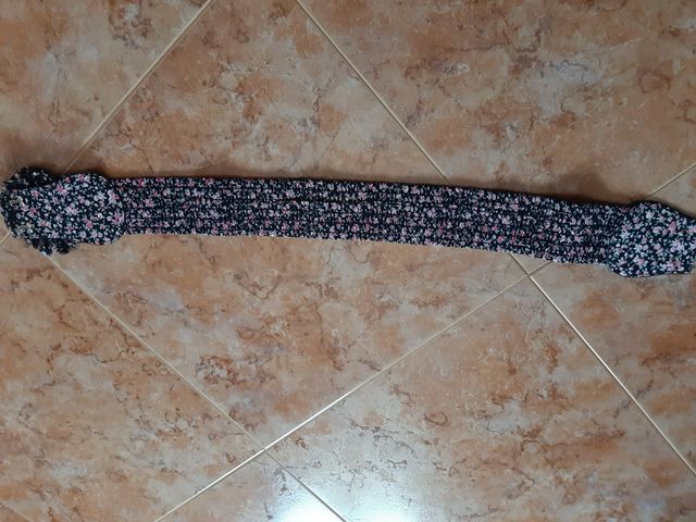 cinturon goma flores