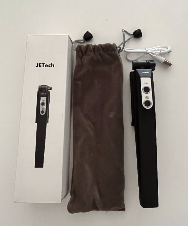 JETech Palo Selfie Bluetooth Extensible LED espejo