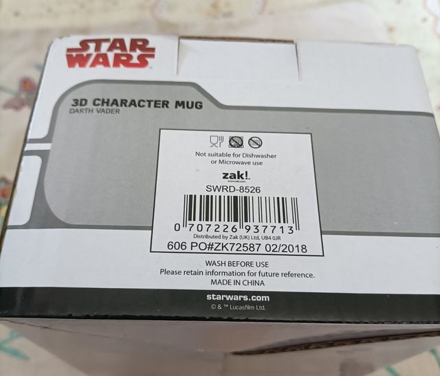 Taza star wars en 3D de Disney