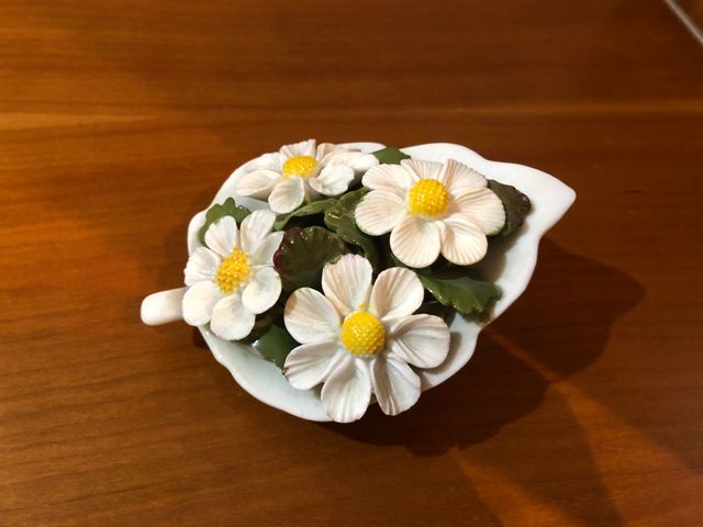 Adorno vintage de porcelana inglesa Aynsley