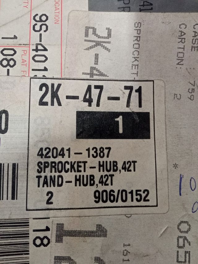 KAWASAKI ZX1200R '01 REF.42041-1387