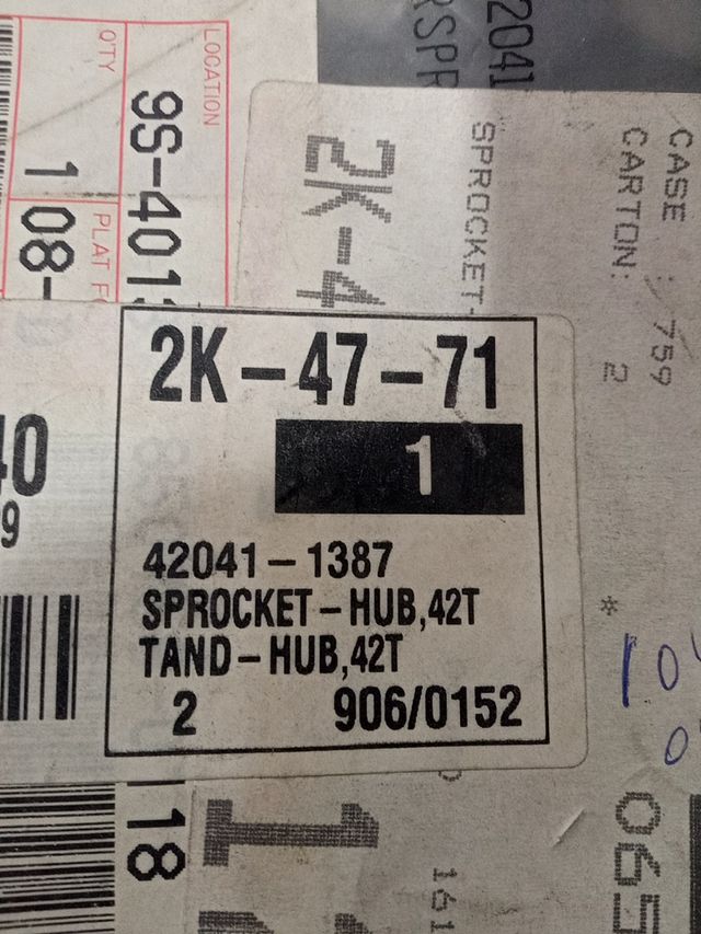 KAWASAKI ZX1200R '01 REF.42041-1387