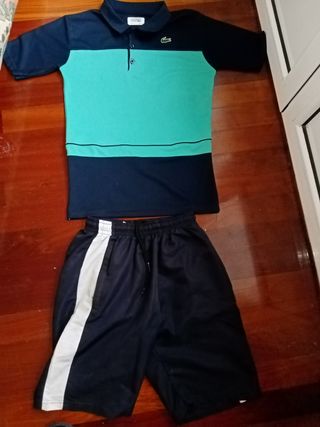 Chándal Lacoste verano de segunda mano por 50 EUR en Eibar en WALLAPOP