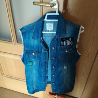 Chaleco vaquero Lefties 38 mujer de segunda mano por 5 EUR en Seseña en  WALLAPOP