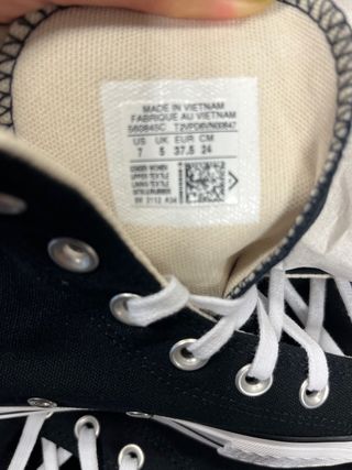 Converse doble plataforma negras de segunda mano por 75 EUR en Barcelona en  WALLAPOP