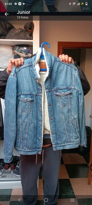 Chaqueta Levis original del corte inglés 150€ cost de segunda mano por 100  EUR en Badajoz en WALLAPOP
