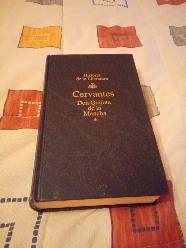 PRIMERA Y SEGUNDA PARTE DEL LIBRO" DON QUIJOTE "