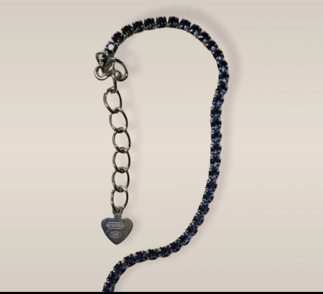 Bracciale tennis in argento 925