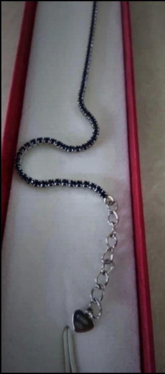 Bracciale tennis in argento 925