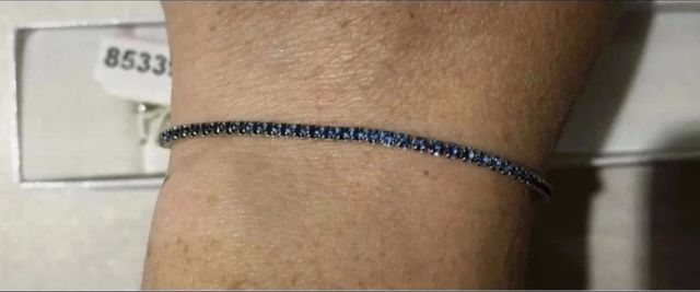 Bracciale tennis in argento 925