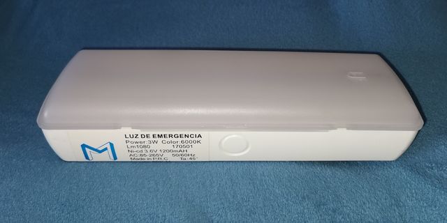Plafones Led de emergencia 1200ma
