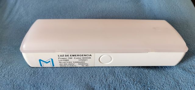 Plafones Led de emergencia 1200ma