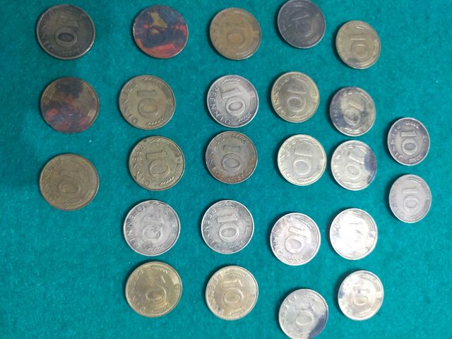 Lote 2.Monedas antiguas alemanas.