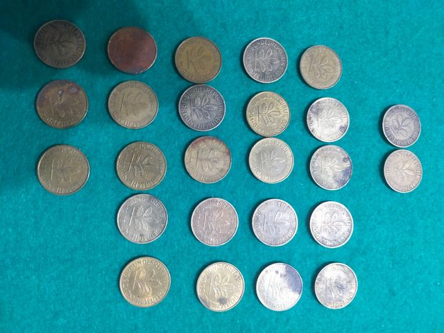 Lote 2.Monedas antiguas alemanas.