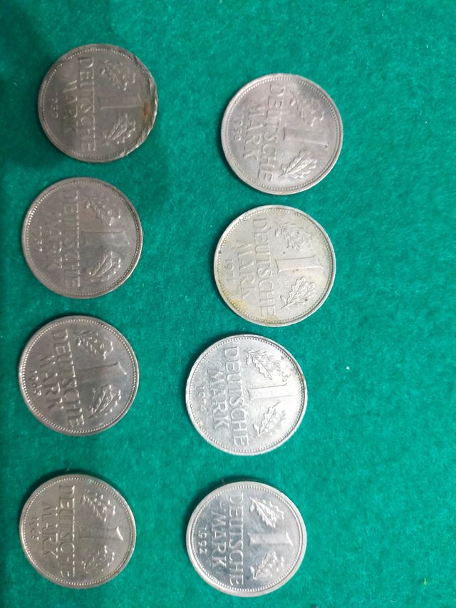 Lote 2.Monedas antiguas alemanas.