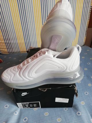 Zapatillas Nike Air Max 720. Blancas t. 42, nuevas de segunda mano por 85  EUR en Madrid en WALLAPOP
