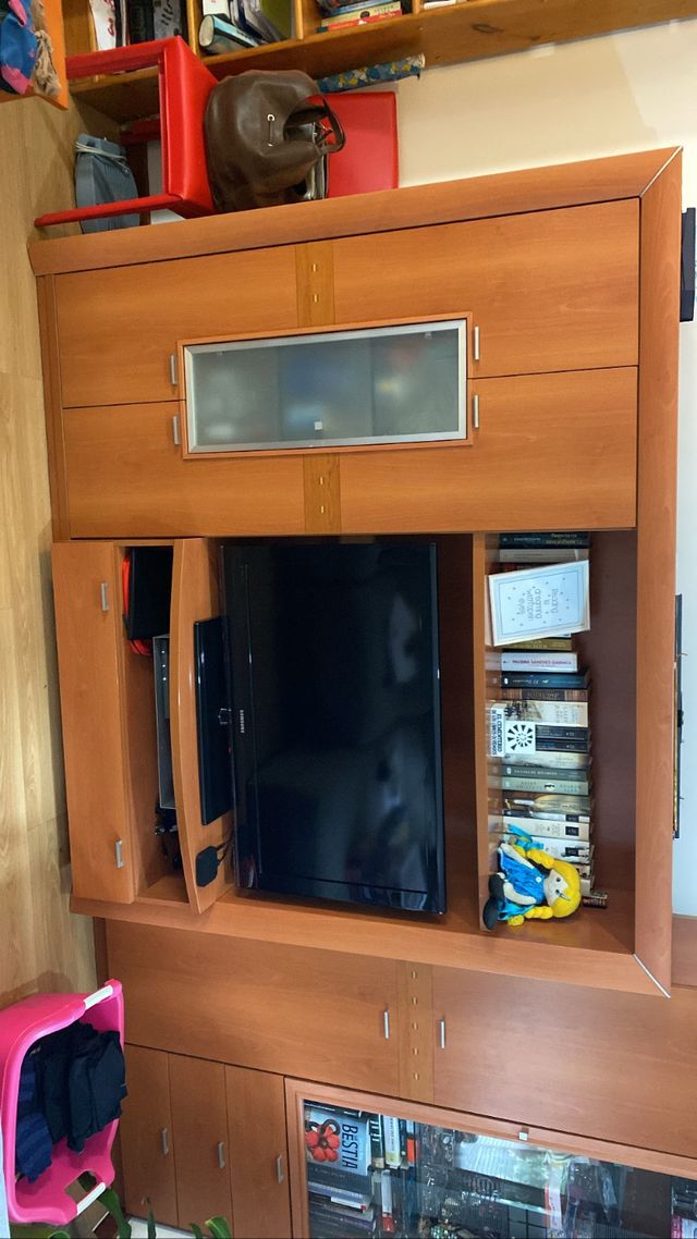 Mueble madera salón