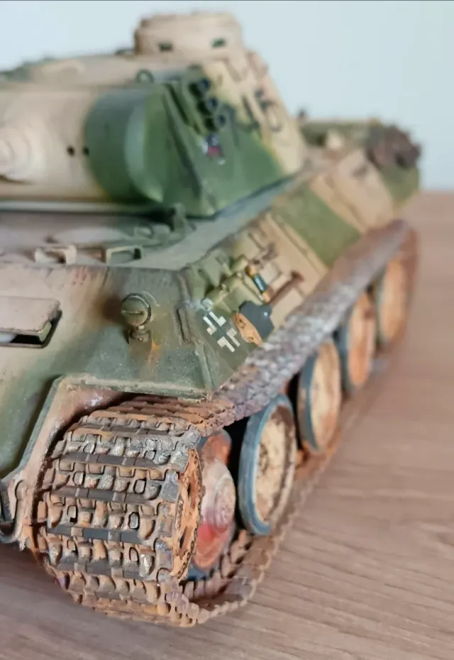 Maqueta tanque Panzer ausf d