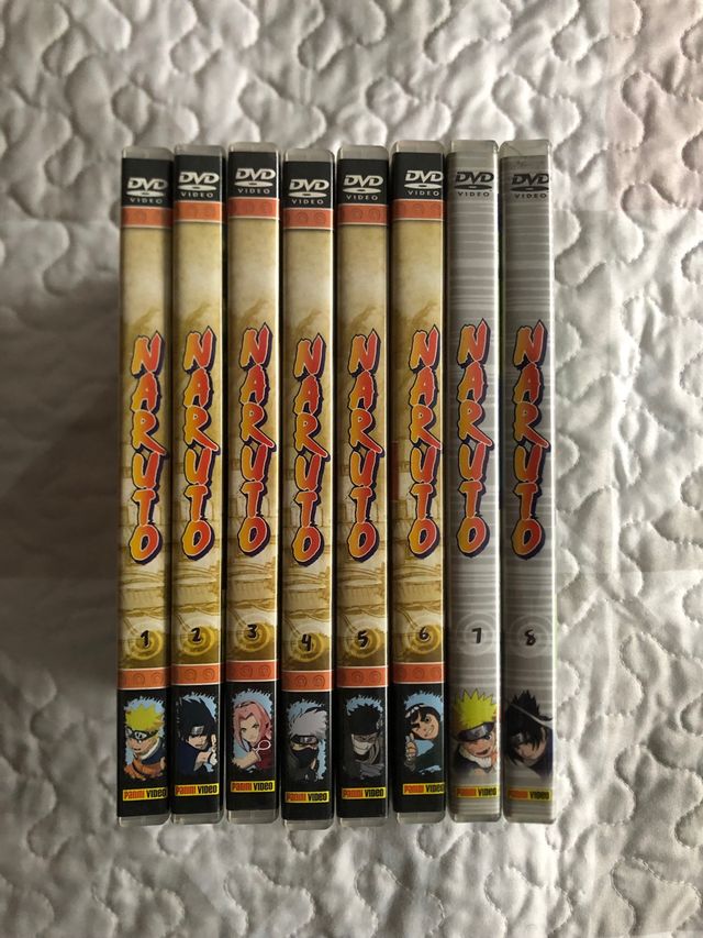 Naruto anime DVD castellano