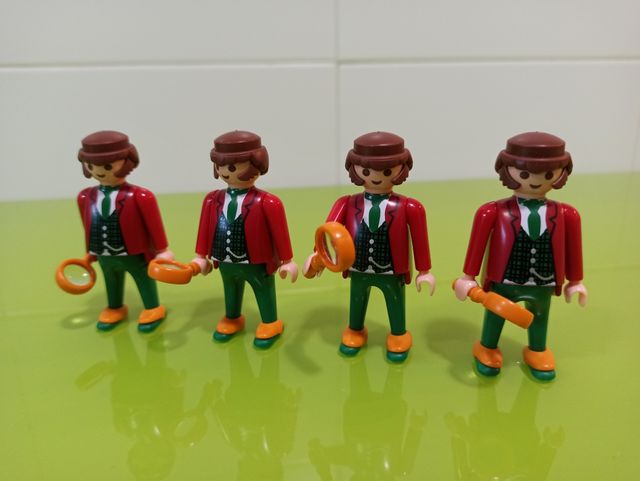 lote Playmobil Sherlock Holmes (4 unidades)