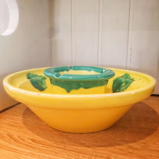 FUENTE RECIPIENTE CERÁMICA ANTIGUO