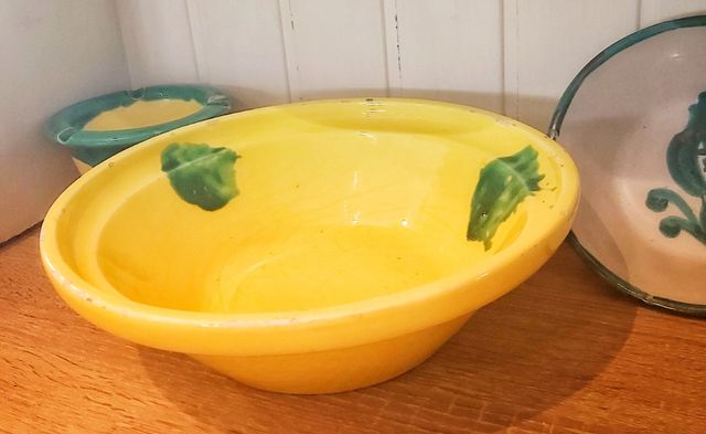 FUENTE RECIPIENTE CERÁMICA ANTIGUO