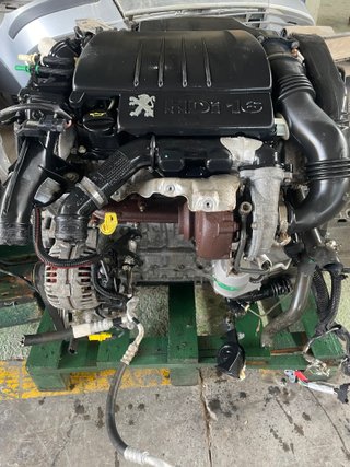 MOTOR COMPLETO 9HY 1.6HDI CON SOLO 6090KM
