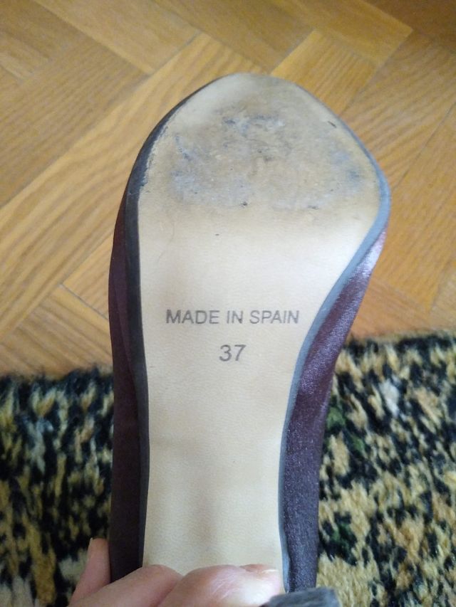 Zapatos de vestir de color chocolate