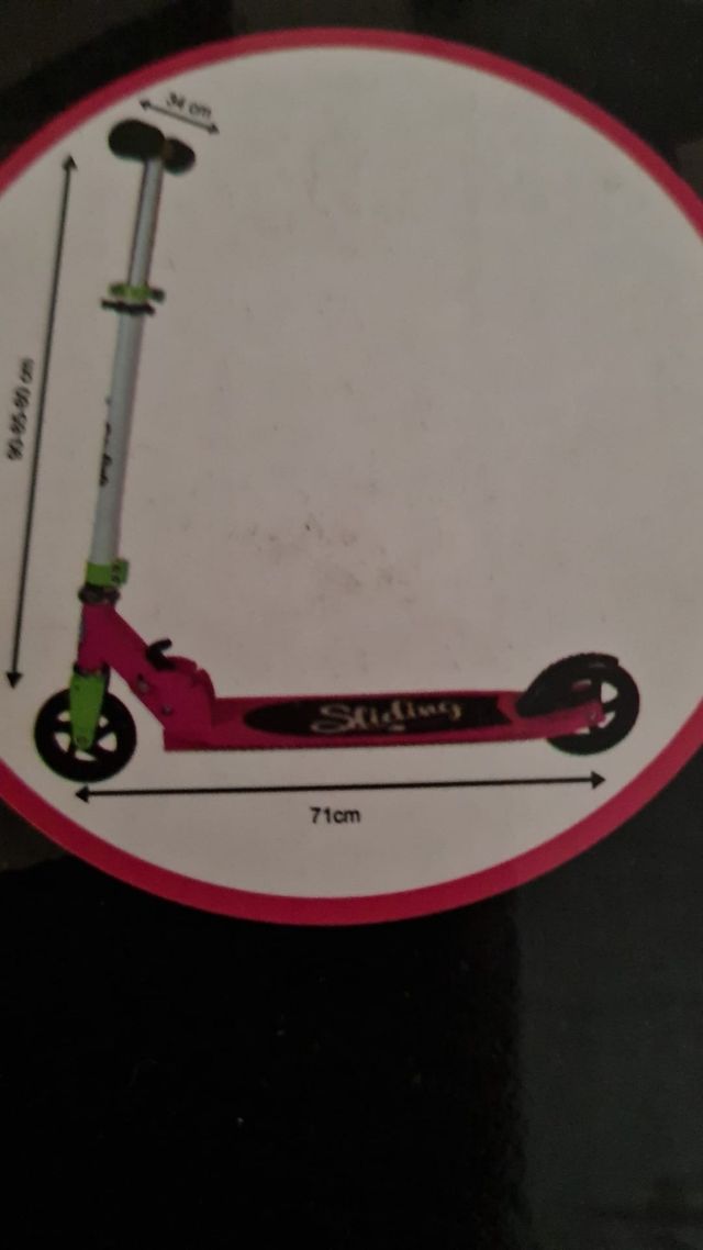 PATINETE SCOOTER RED PINK