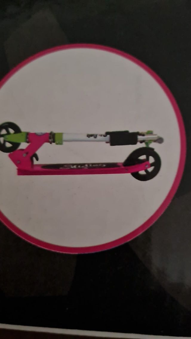 PATINETE SCOOTER RED PINK